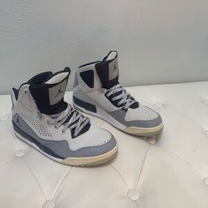 Jordan SC-3 Pure Platinum Anthracite 629877-006 High Top Men's Sneakers